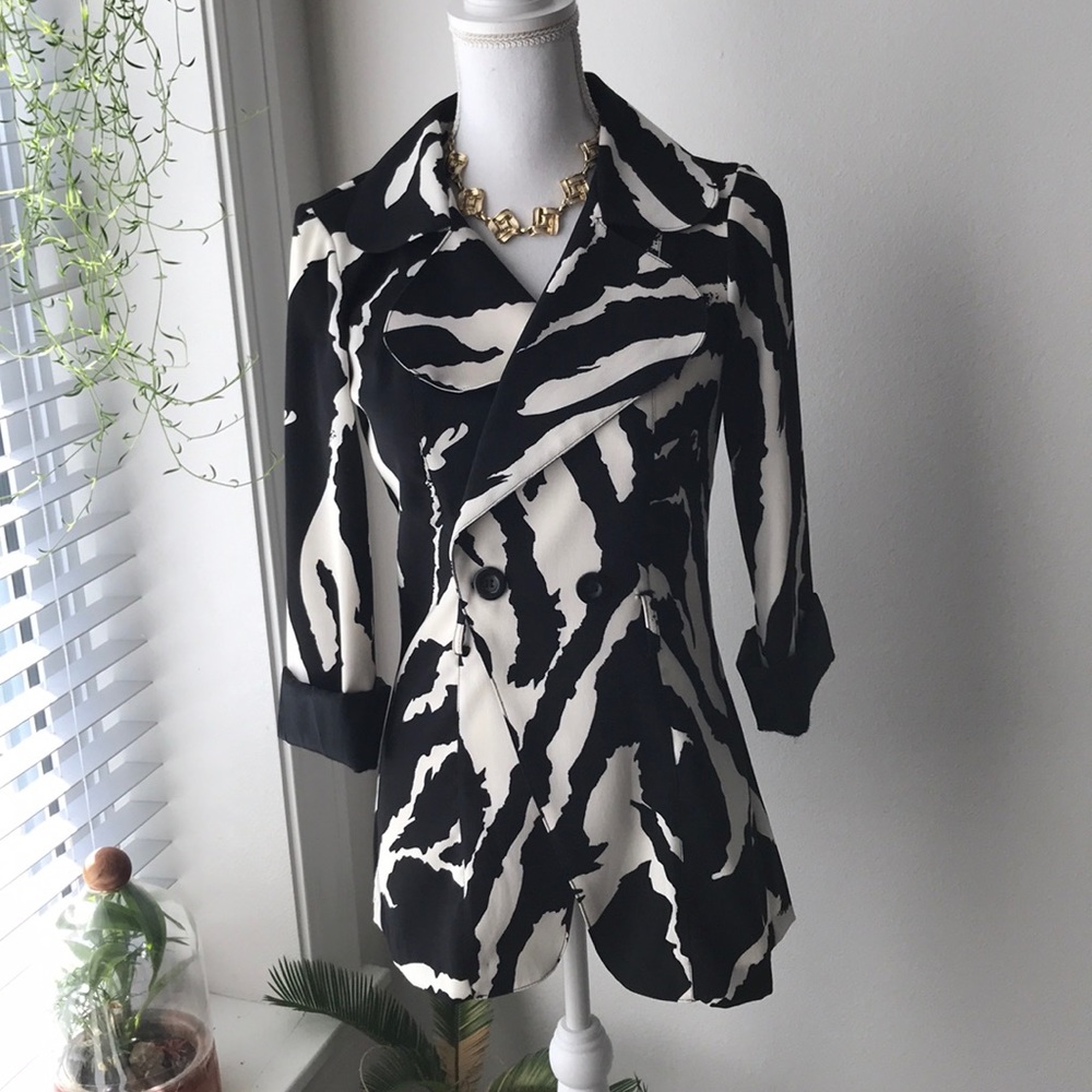 Zebra Print Jacket